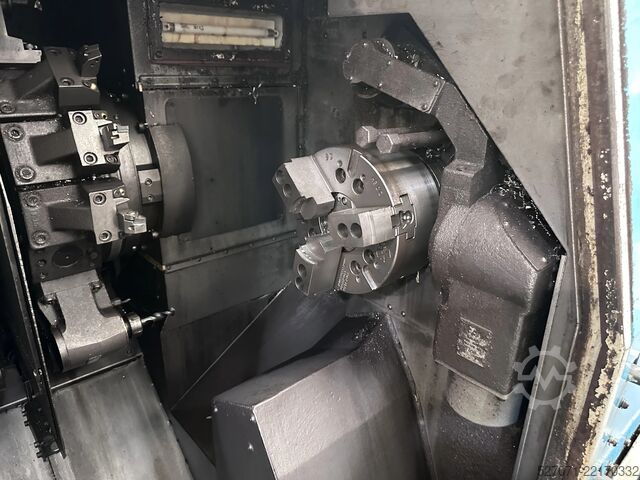 Çift milli, çift taretli CNC torna tezgahı Muratec MT-12m