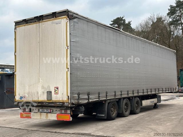 Open oplegger met zeil KRONE SD Pritsche + Plane Edscha-Verdeck Mega