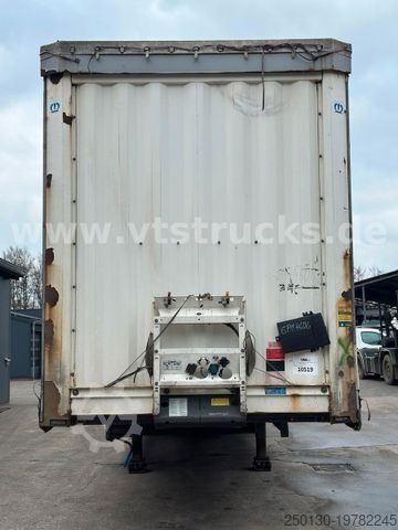 Open oplegger met zeil KRONE SD Pritsche + Plane Edscha-Verdeck Mega