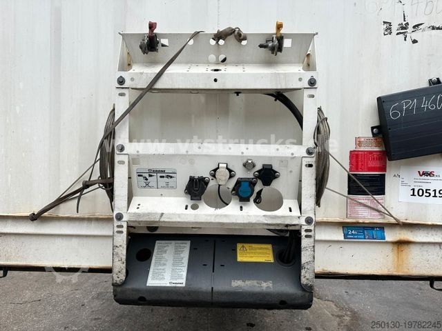 Open oplegger met zeil KRONE SD Pritsche + Plane Edscha-Verdeck Mega