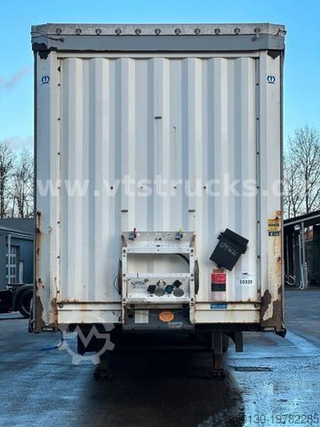 Naczepa otwarta z plandeką KRONE SD Pritsche + Plane Edscha-Verdeck Mega