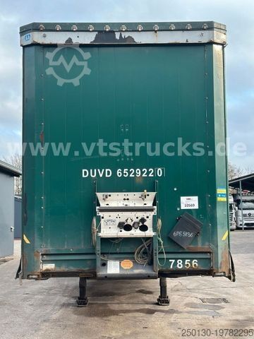 Open oplegger met zeil KRONE SD Pritsche + Plane Edscha-Verdeck Mega