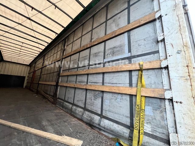 Open oplegger met zeil KRONE SD Pritsche + Plane Edscha-Verdeck Mega