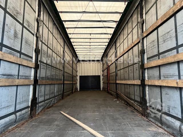 Open oplegger met zeil KRONE SD Pritsche + Plane Edscha-Verdeck Mega