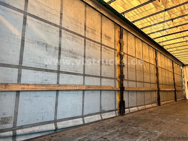 Semi-reboque aberto com lona KRONE SD Pritsche + Plane Edscha-Verdeck Mega