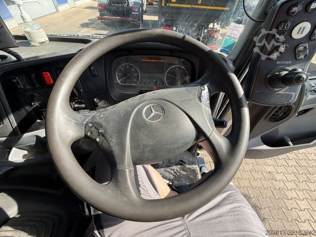 Măturătoare stradală MERCEDES-BENZ AXOR 1829 Kehrmaschine BUCHER