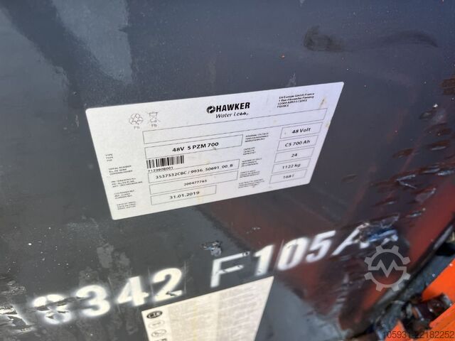 Carretilla eléctrica de 4 ruedas Linde E20PH-01