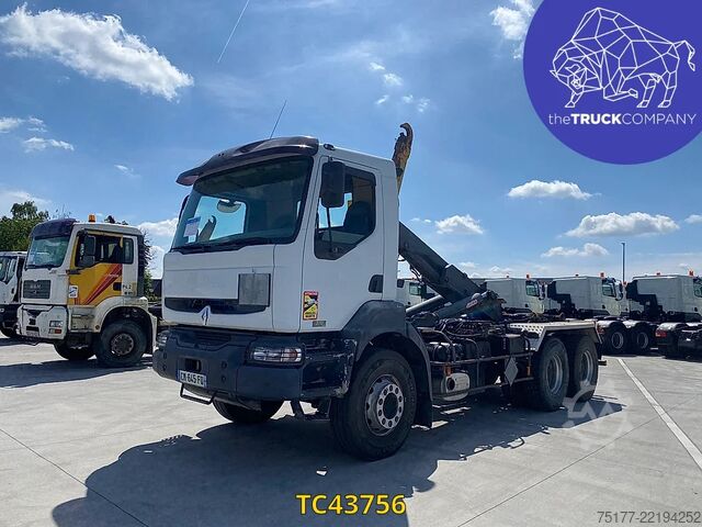 Transporte de contenedores Renault Kerax 370