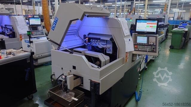 CNC Zwitserse draaibank HANWHA XP12S