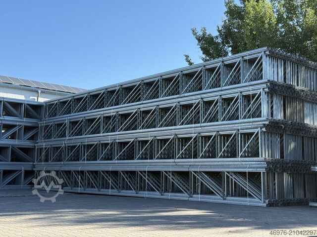 Hochregallager Palettenregalständer SSI Schäfer PR600 P215 14.100 x1.050 mm