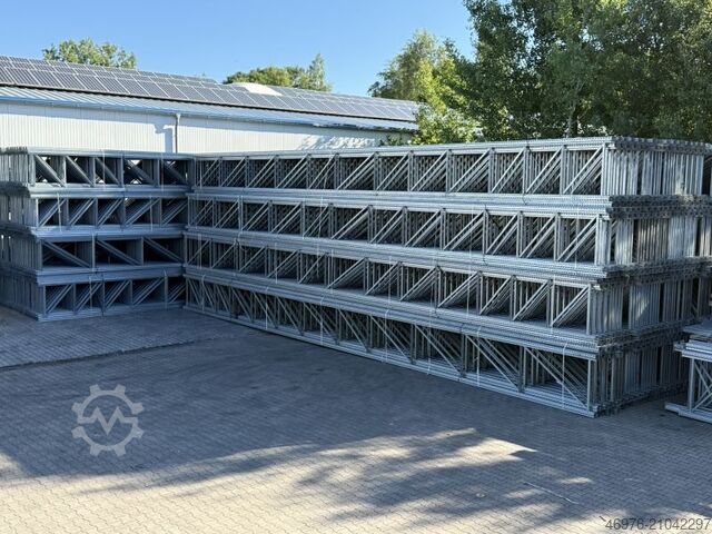 Hochregallager Palettenregalständer SSI Schäfer PR600 P215 14.100 x1.050 mm