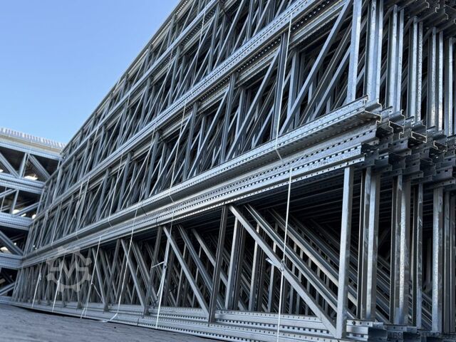 Hochregallager Palettenregalständer SSI Schäfer PR600 P215 14.100 x1.050 mm