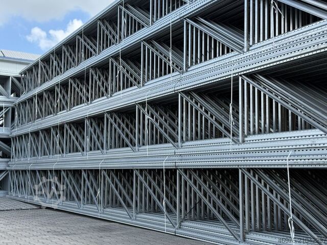 Hochregallager Palettenregalständer SSI Schäfer PR600 P215 14.100 x1.050 mm