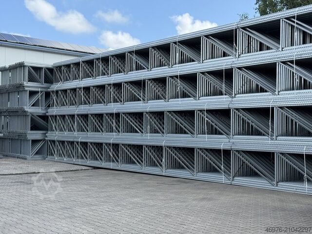 Hochregallager Palettenregalständer SSI Schäfer PR600 P215 14.100 x1.050 mm