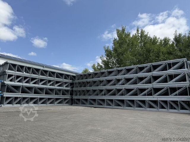 Hochregallager Palettenregalständer SSI Schäfer PR600 P215 14.100 x1.050 mm