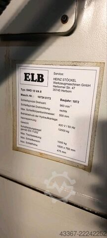 Rectifieuse plane ELB 