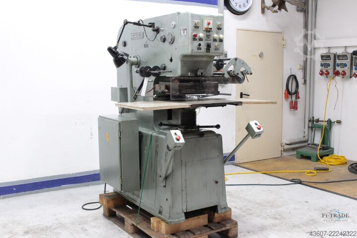 Prägelpress / Varmfoliestämplingspress GEBA BAIER 49/25