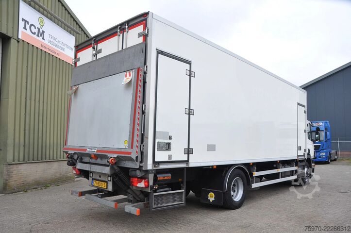 Transporte refrigerado/congelado Scania P250 ECF BOX + TRS TWIN-COOL + DHOLLANDIA