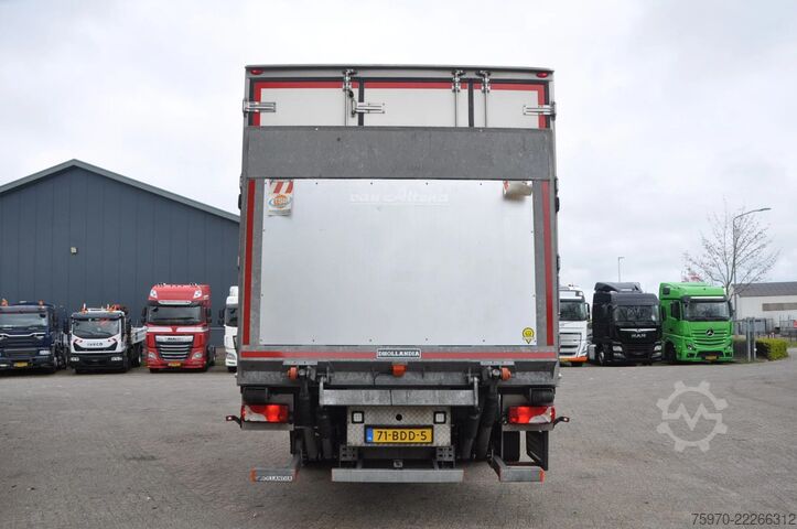 Transporte refrigerado/congelado Scania P250 ECF BOX + TRS TWIN-COOL + DHOLLANDIA