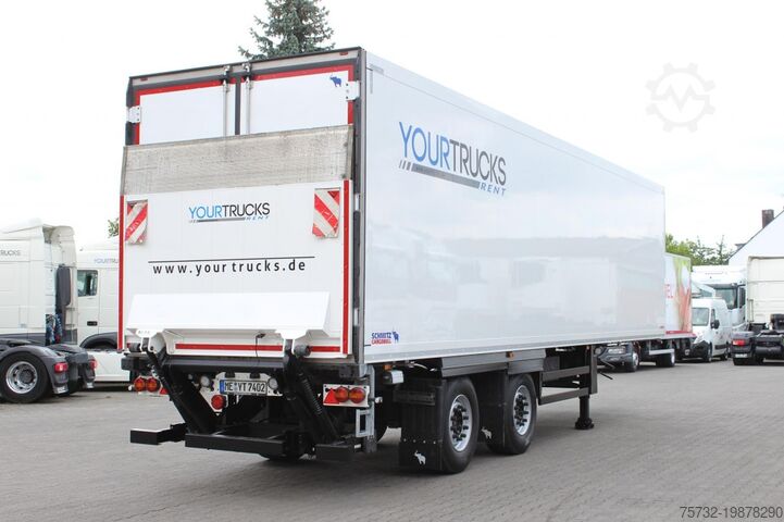 Félpótkocsi SCHMITZ Blumenbreite TW LBW Lenkachse Rent-Miete