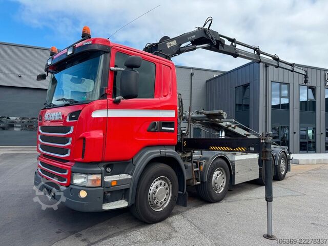 Autokran SCANIA G480 8x2*6 Hiab XS166-4 Crane / Tipper