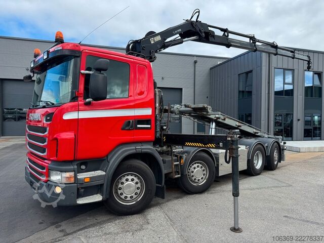 Autokran SCANIA G480 8x2*6 Hiab XS166-4 Crane / Tipper
