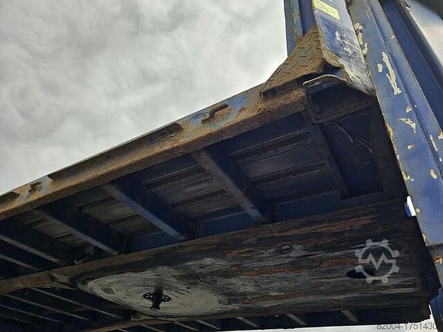 Flatbed PACTON 3 AXLE FLATBED TRAILER BPW DRUM