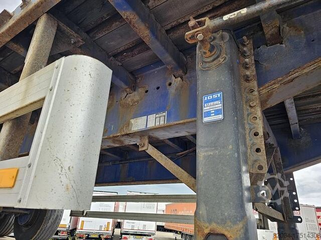 Flatbed PACTON 3 AXLE FLATBED TRAILER BPW DRUM