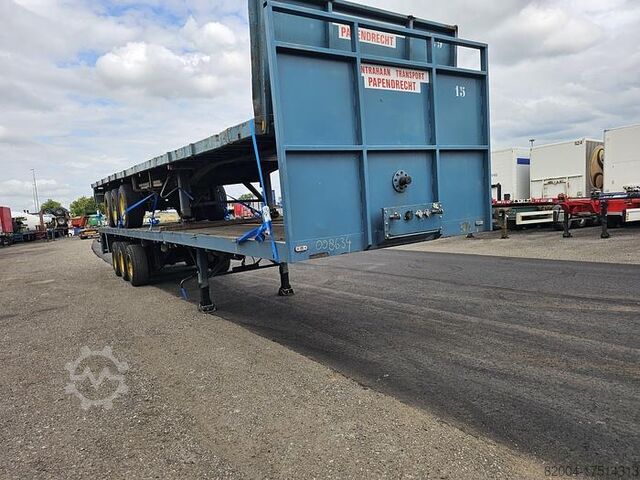 Flatbed LINTRAILERS LSPU 18-27 | EXTENDIBLE TRAILER 21.20 MTR | STE...