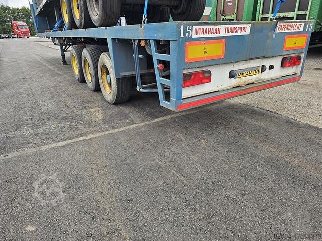 Flatbed LINTRAILERS LSPU 18-27 | EXTENDIBLE TRAILER 21.20 MTR | STE...