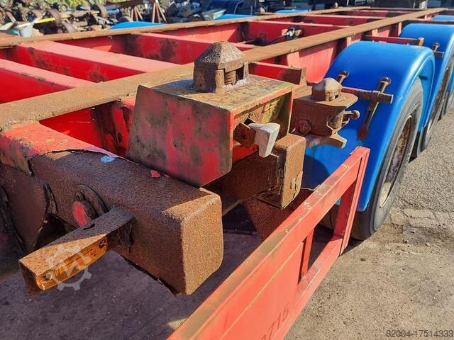 Containervervoer DENNISSON FIXED CONTAINER CHASSIS | 40 FT 2X20 FT |30 FT ...