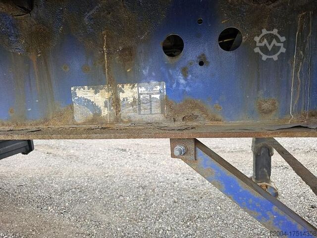 Flatbed PACTON 3 AXLE FLATBED TRAILER BPW DRUM