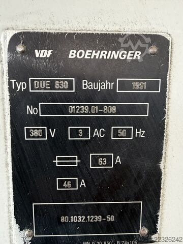 Univerzalni strug VDF Boehringer DUE 630