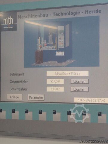 Sistema de soldadura US con USV 20L mth ultraschalltechnologie Gmbh US Schweißanlage