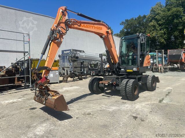 Mobiele graafmachine BOBCAT E 55W Mobilbagger