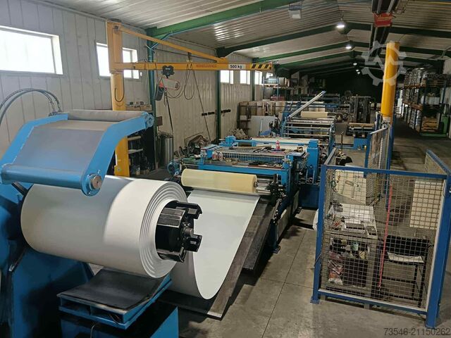 Línea de corte y rebobinado de chapa Barović Linija za razrez in previjanje pločevine