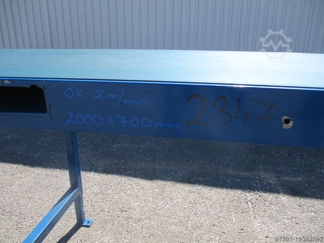 Szállítószalag szállítószalag Förderband Transportband Gurtförderband 2000x700mm (2847)