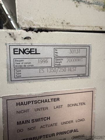 Spuitgietmachine ENGEL ES 1350/250 HLST