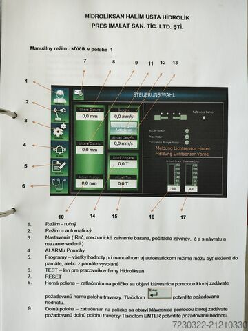 Prasa hydrauliczna Hidroliksan H1000