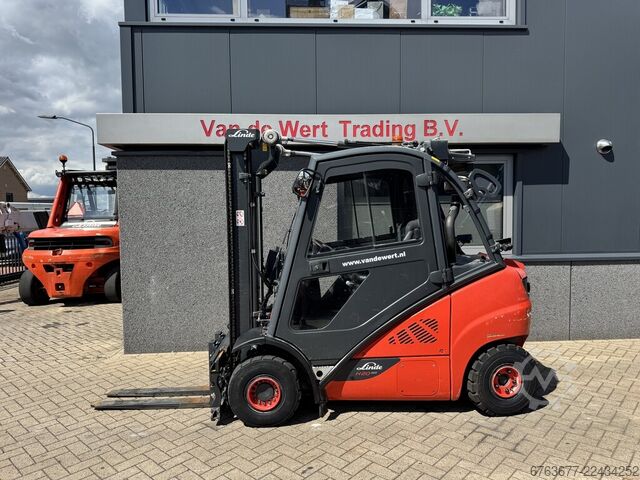 Linde H20D-02/600 Duplo 345 con traslatore laterale / posizionatore forche / aria condizionata, 2018 LINDE H20D-02/600 Duplo 345 Sideshift /  Vorkversteller / Airco 2018 VW Diesel 6240uur