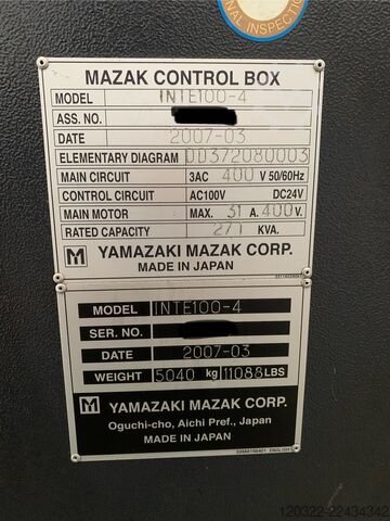 CNC dreje- og fræsecenter Mazak Integrex 100-IV