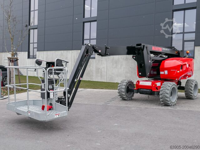 Leddelt teleskopisk arbejdsplatform Manitou 200 ATJE