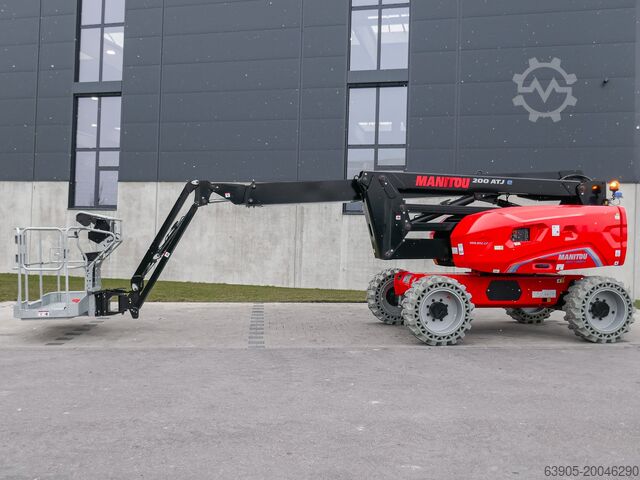 Leddelt teleskopisk arbejdsplatform Manitou 200 ATJE