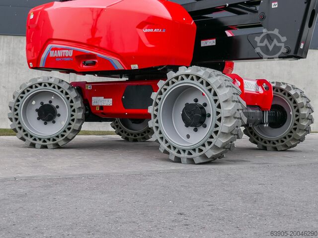 Leddelt teleskopisk arbejdsplatform Manitou 200 ATJE