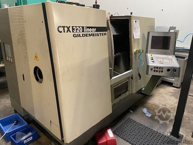 Centrum tokarsko-frezarskie CNC DMG CTX 320