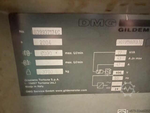 Centrum tokarsko-frezarskie CNC DMG CTX 320