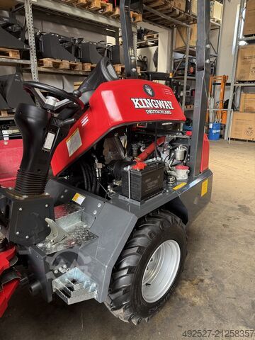 Kolový nakladač KINGWAY H180 KUBOTA - motor 4x4 Kingway H180