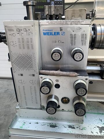 Parallelle draaibank WEILER Praktikant 160 B