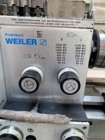 Parallelle draaibank WEILER Praktikant 160 B