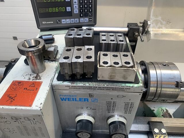 Parallelle draaibank WEILER Praktikant 160 B